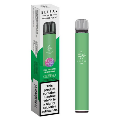 ElfBar 600 Prefilled Pod Vape Kit