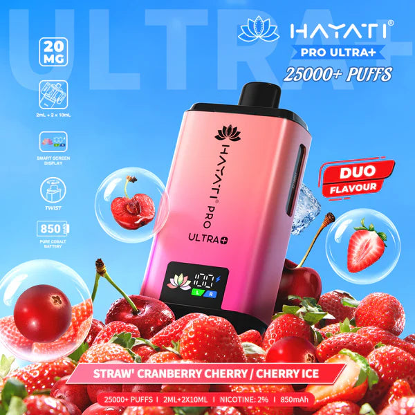 Hayati Pro Ultra Plus 25K Prefilled Pod Vape Kit