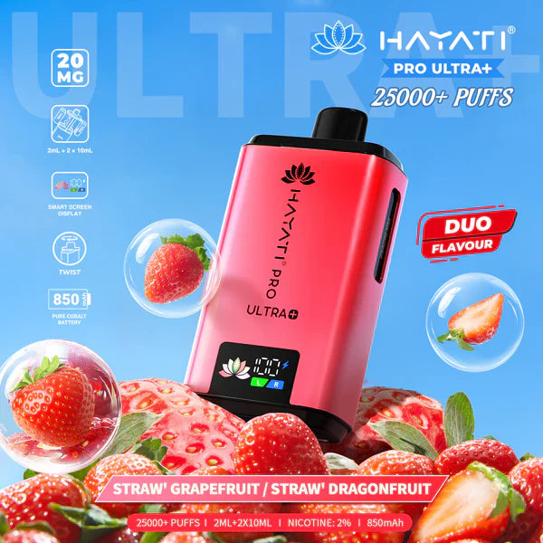 Hayati Pro Ultra Plus 25K Prefilled Pod Vape Kit (PACK OF 5)