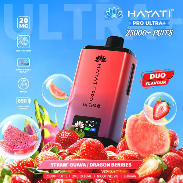 Hayati Pro Ultra Plus 25K Prefilled Pod Vape Kit (PACK OF 5)