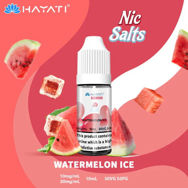 Hayati Pro Max Nic Salts 50VG/50PG (PACK OF 10)