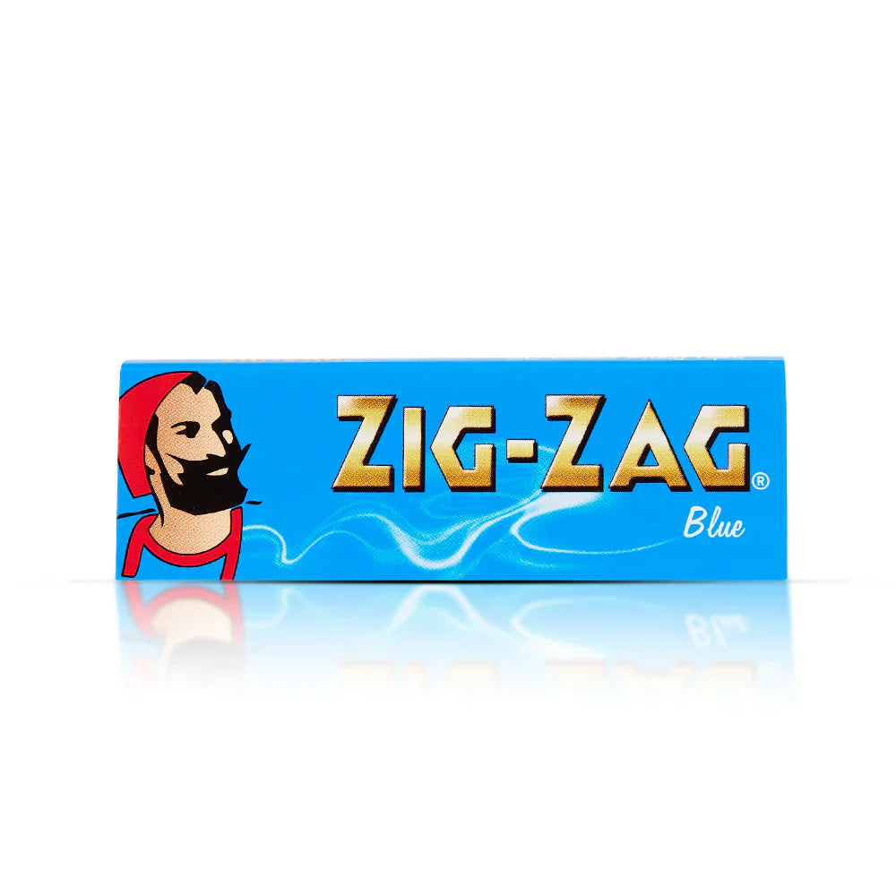 Zig Zag Blue 8 X 50 - (Pack Of 10)