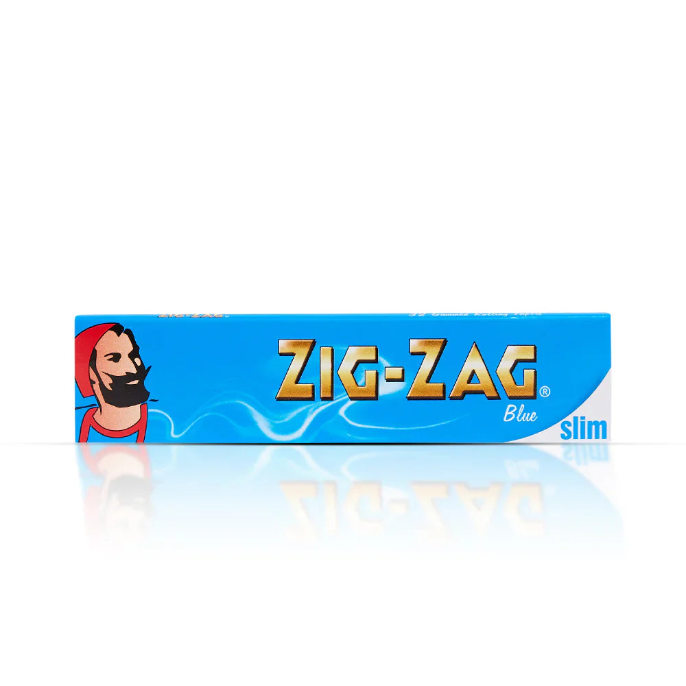 Zig Zag Blue Slim 3 X 32 - (Pack Of 12)