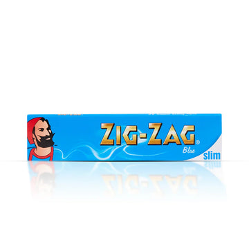 Zig Zag Blue Slim 3 X 32 - (Pack Of 12)