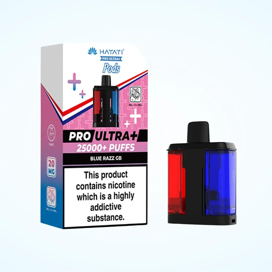 Hayati Pro Ultra Plus 25k Prefilled Pods - (PACK OF 5)