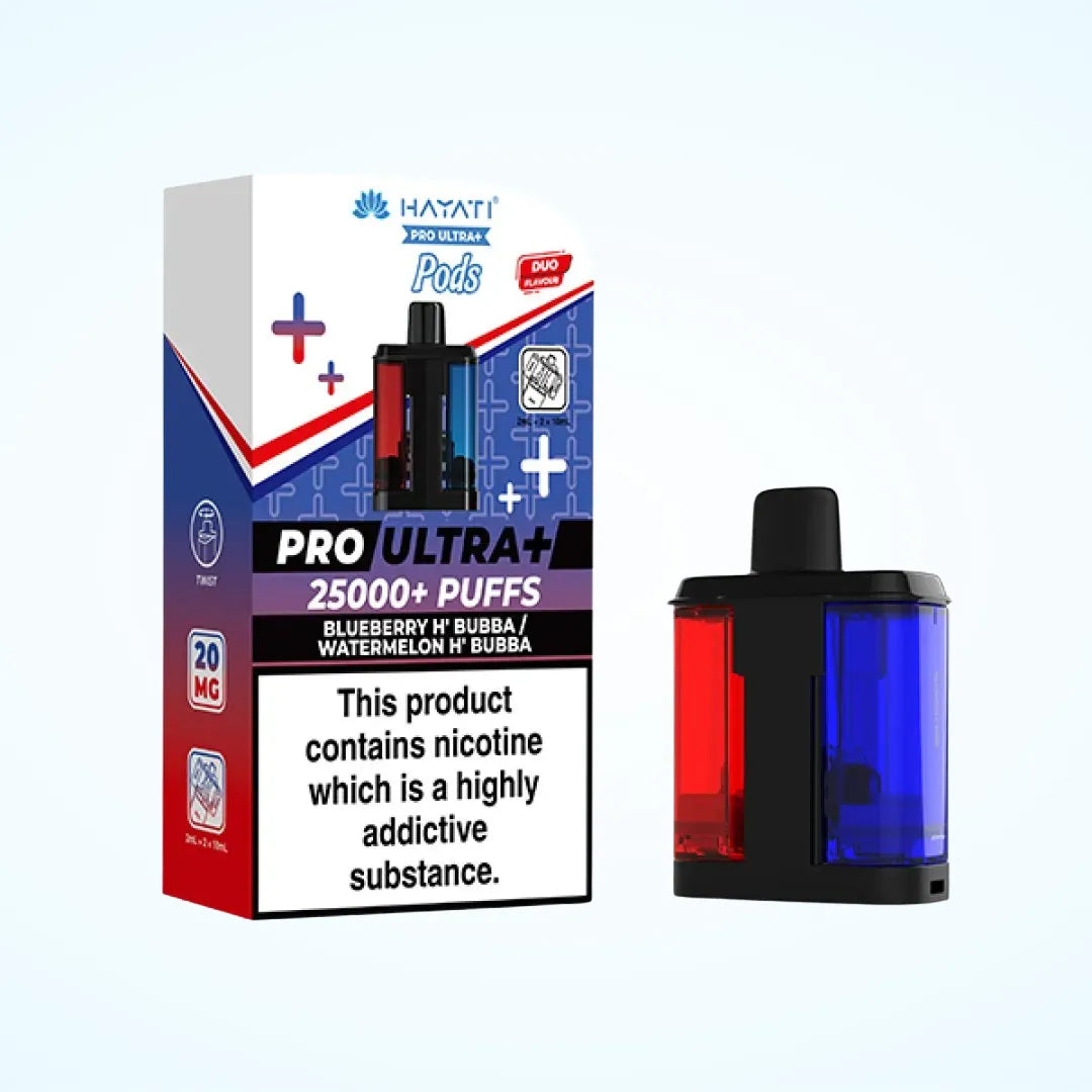 Hayati Pro Ultra Plus 25k Prefilled Pods - (PACK OF 5)