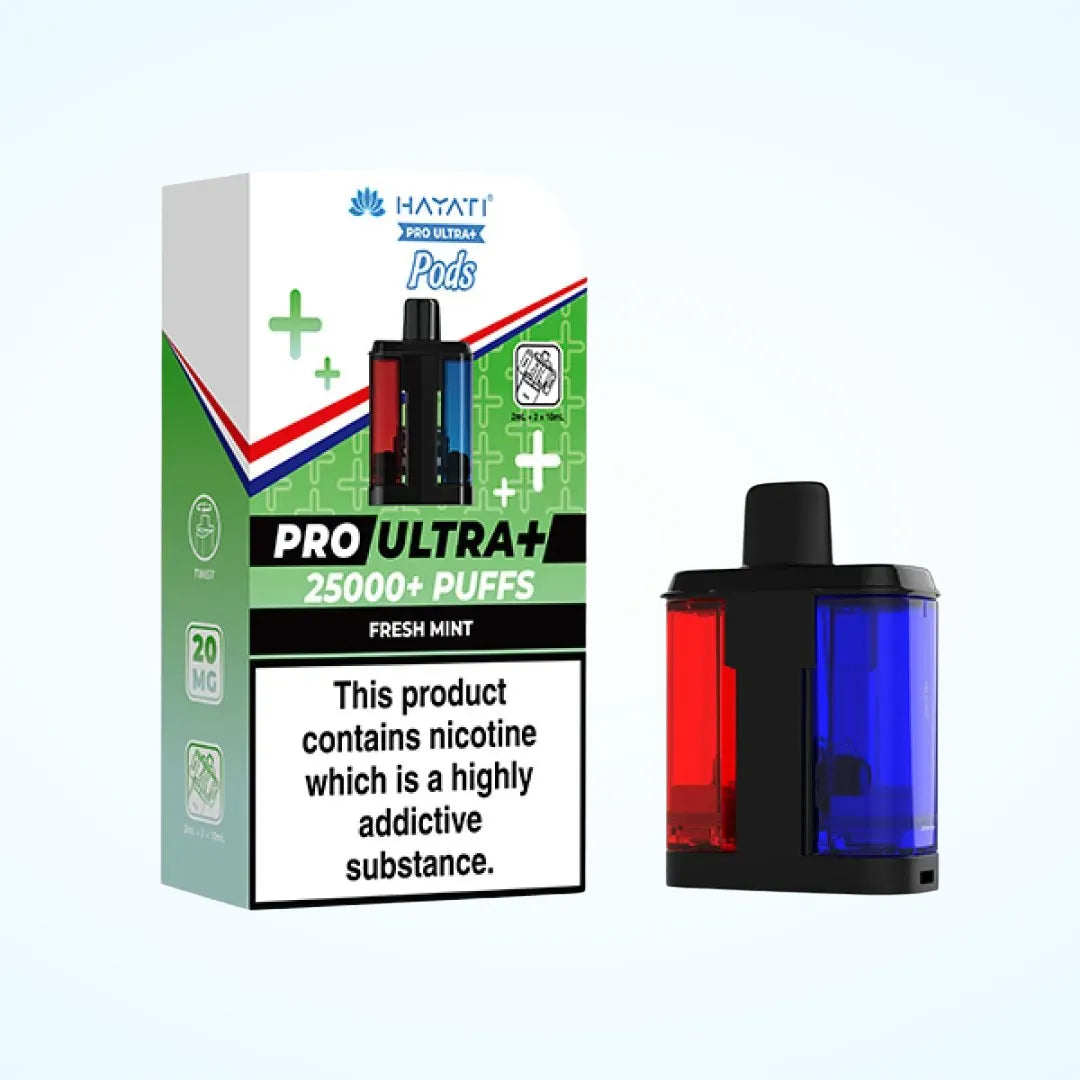 Hayati Pro Ultra Plus 25k Prefilled Pods - (PACK OF 5)