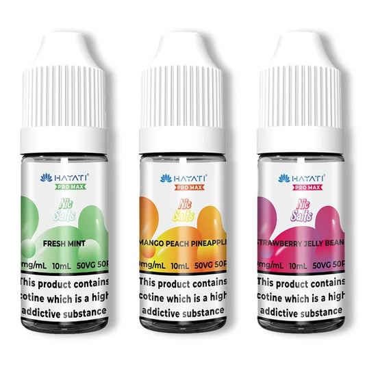 Hayati Pro Max Nic Salts 50VG/50PG
