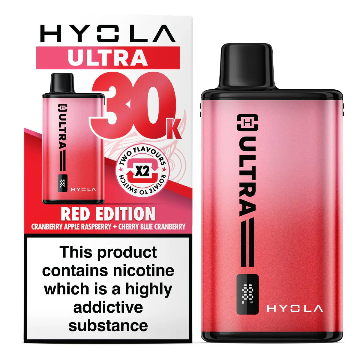Hyola Ultra 30K Prefilled Pod Vape Kit (PACK OF 5)