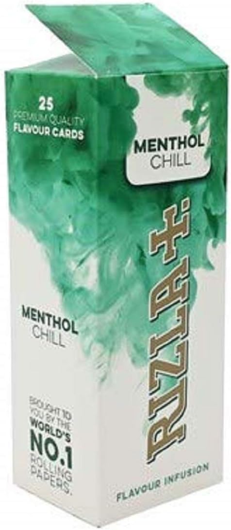 Rizla Menthol Chill Flavour Infusion Cards - (Pack Of 25)