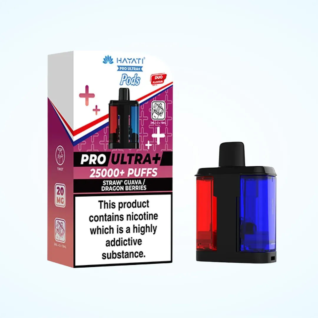 Hayati Pro Ultra Plus 25k Prefilled Pods - (PACK OF 5)