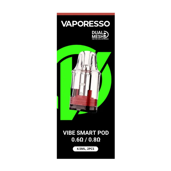 Vaporesso Dual Mesh Vibe Smart Replacement Pods 2 PCS