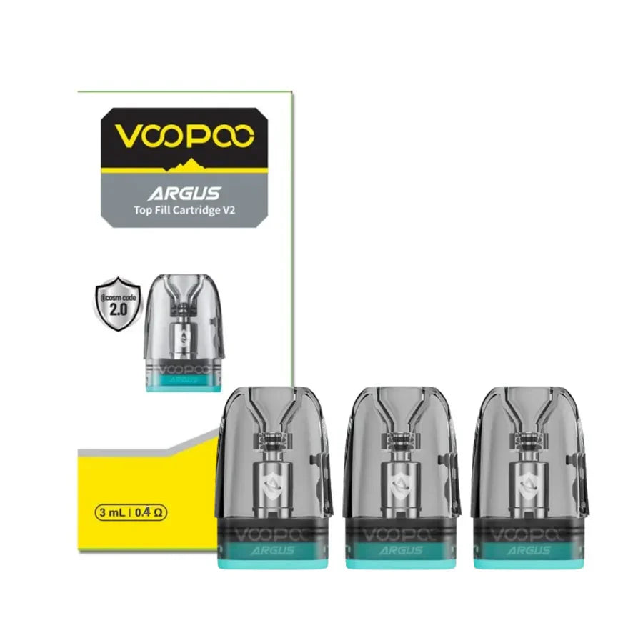 VooPoo Argus Top Fill Cartridge Replacement Pods 3 PCS - (Singles)