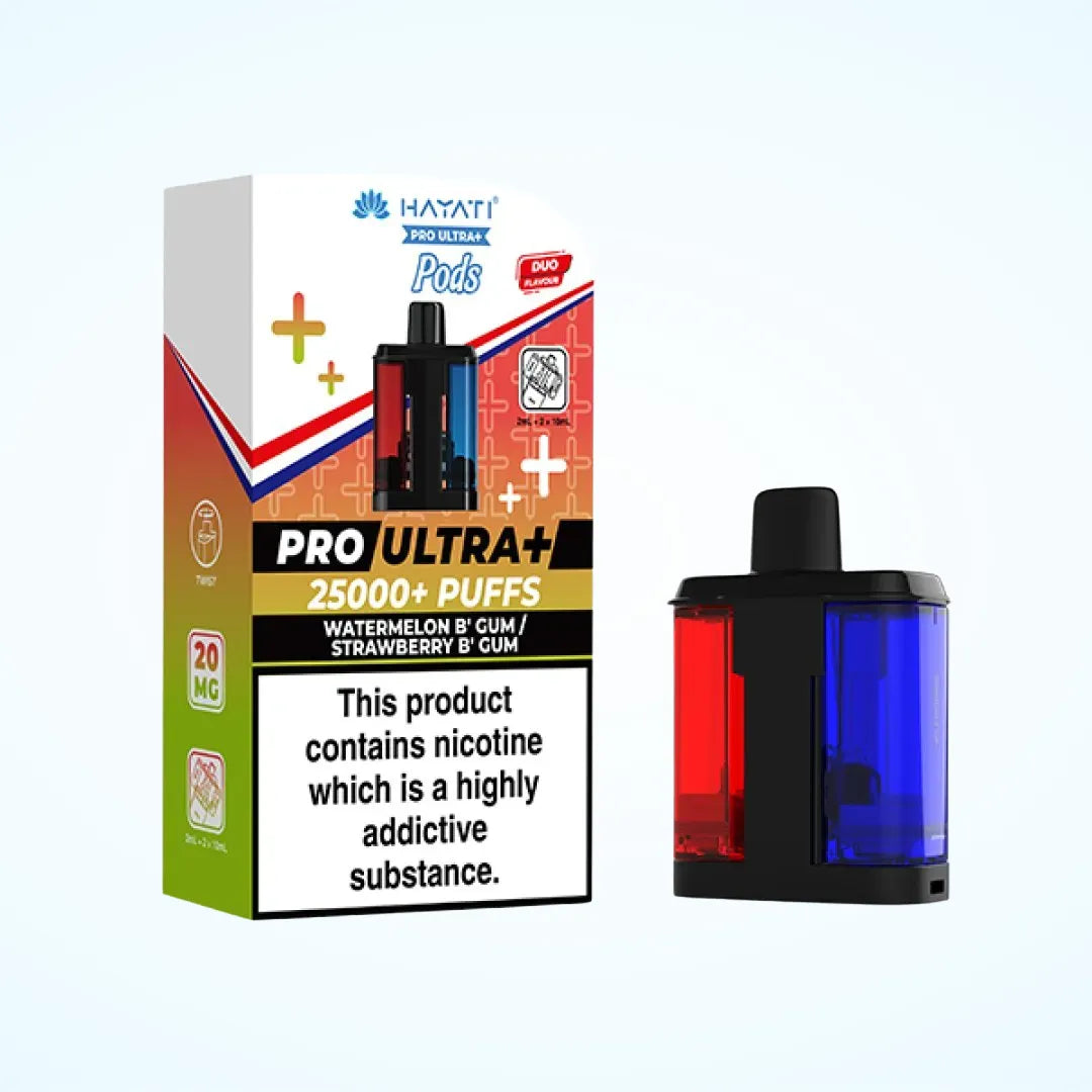 Hayati Pro Ultra Plus 25k Prefilled Pods - (PACK OF 5)